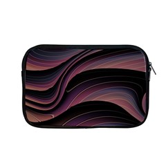 Dark Purple and Black Swoosh Apple MacBook Pro 13  Zipper Case