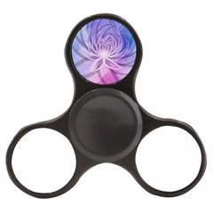 Watercolor Blue Purple Floral Pattern Finger Spinner by SpinnyChairDesigns