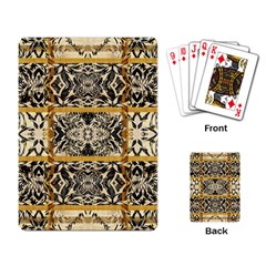 Antique Black And Gold Playing Cards Single Design (rectangle) by SpinnyChairDesigns