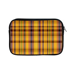 Madras Plaid Yellow Gold Apple Ipad Mini Zipper Cases by SpinnyChairDesigns