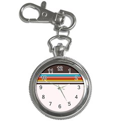 Vintage Stripes Key Chain Watches by tmsartbazaar