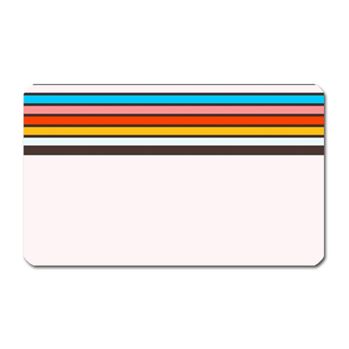 Vintage Stripes Magnet (Rectangular)