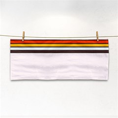 Vintage Stripes Hand Towel by tmsartbazaar