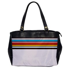 Vintage Stripes Oversize Office Handbag by tmsartbazaar