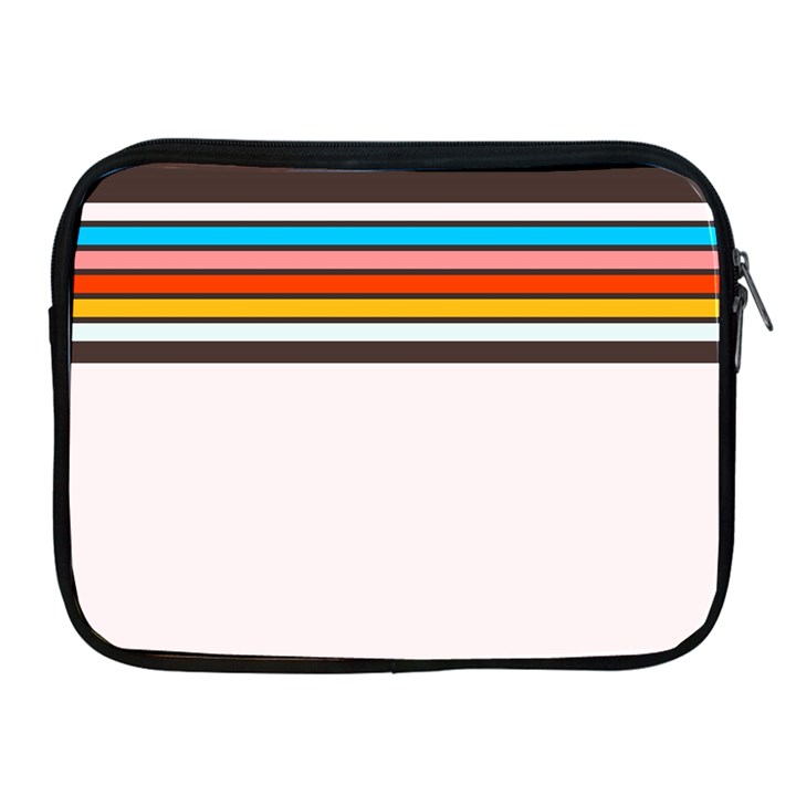 Vintage Stripes Apple iPad 2/3/4 Zipper Cases