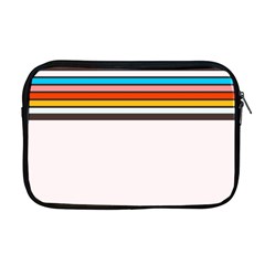 Vintage Stripes Apple Macbook Pro 17  Zipper Case by tmsartbazaar