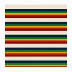 Rainbow Stripes Medium Glasses Cloth by tmsartbazaar