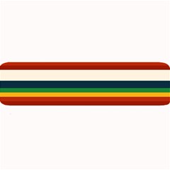 Rainbow Stripes Large Bar Mats by tmsartbazaar