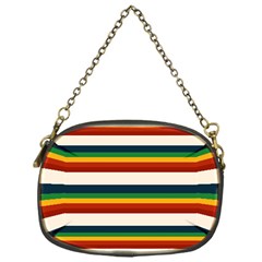 Rainbow Stripes Chain Purse (one Side) by tmsartbazaar