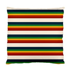 Rainbow Stripes Standard Cushion Case (one Side) by tmsartbazaar