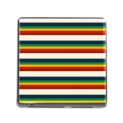 Rainbow Stripes Memory Card Reader (square 5 Slot) by tmsartbazaar