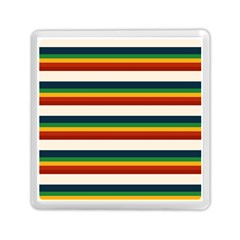 Rainbow Stripes Memory Card Reader (square) by tmsartbazaar