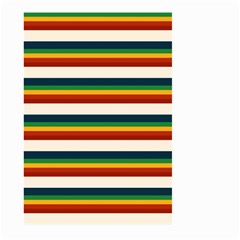 Rainbow Stripes Large Garden Flag (two Sides) by tmsartbazaar