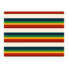 Rainbow Stripes Double Sided Flano Blanket (mini)  by tmsartbazaar