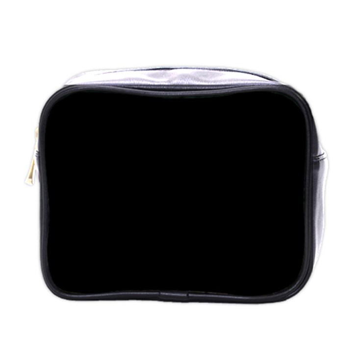 Rich Ebony Mini Toiletries Bag (One Side)