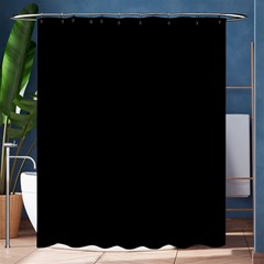 Rich Ebony Shower Curtain 60  X 72  (medium)  by Janetaudreywilson