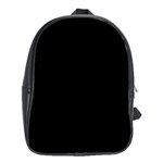 Rich Ebony School Bag (Large) Front