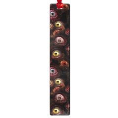 Zombie Eyes Pattern Large Book Marks by SpinnyChairDesigns