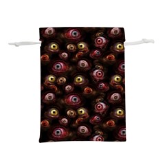 Zombie Eyes Pattern Lightweight Drawstring Pouch (s) by SpinnyChairDesigns