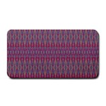 Red Blue Ikat Pattern Medium Bar Mats 16 x8.5  Bar Mat