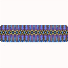 Purple Blue Ikat Stripes Large Bar Mats by SpinnyChairDesigns