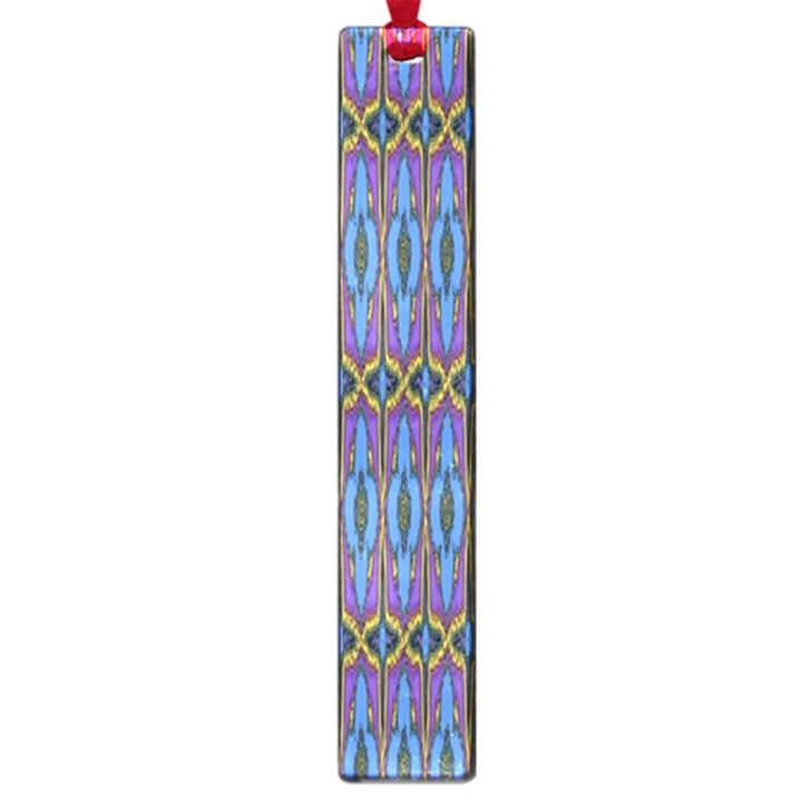 Purple Blue Ikat Stripes Large Book Marks