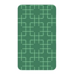 Dark Mint Green Geometric Memory Card Reader (rectangular) by SpinnyChairDesigns