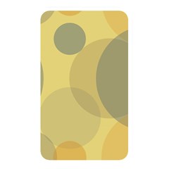 Yellow Grey Large Polka Dots Memory Card Reader (rectangular) by SpinnyChairDesigns