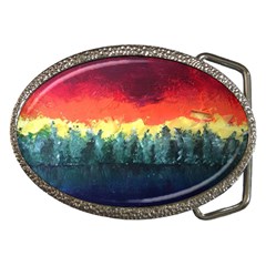 Rainbow Landscape Belt Buckles by robinyukiko