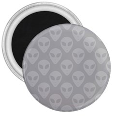 Grey Aliens Ufo 3  Magnets by SpinnyChairDesigns