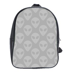 Grey Aliens Ufo School Bag (large) by SpinnyChairDesigns