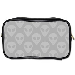 Grey Aliens Ufo Toiletries Bag (one Side) by SpinnyChairDesigns