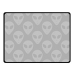 Grey Aliens UFO Fleece Blanket (Small) 50 x40  Blanket Front