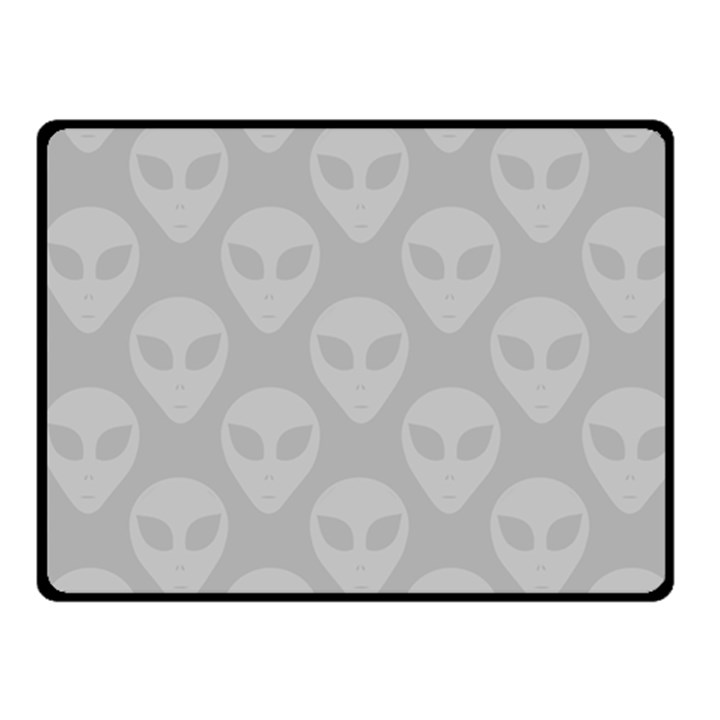 Grey Aliens UFO Fleece Blanket (Small)