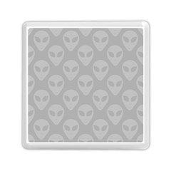 Grey Aliens Ufo Memory Card Reader (square) by SpinnyChairDesigns