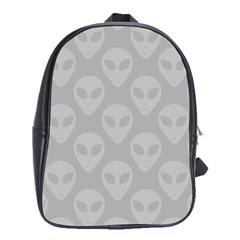 Grey Aliens Ufo School Bag (xl) by SpinnyChairDesigns