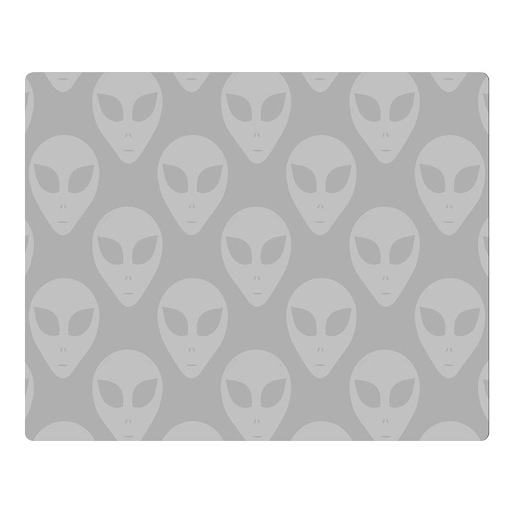 Grey Aliens UFO Double Sided Flano Blanket (Large) 