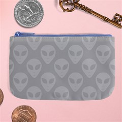 Grey Aliens Ufo Large Coin Purse