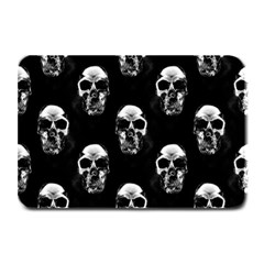 Black And White Skulls Plate Mats