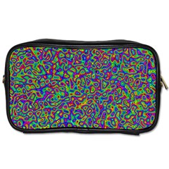 Abstract Rainbow Marble Camouflage Toiletries Bag (two Sides) by SpinnyChairDesigns