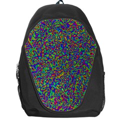 Abstract Rainbow Marble Camouflage Backpack Bag by SpinnyChairDesigns