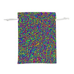 Abstract Rainbow Marble Camouflage Lightweight Drawstring Pouch (m) by SpinnyChairDesigns