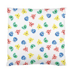 Cute Cartoon Germs Viruses Microbes Standard Cushion Case (two Sides) by SpinnyChairDesigns