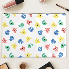 Cute Cartoon Germs Viruses Microbes Cosmetic Bag (xxl) by SpinnyChairDesigns