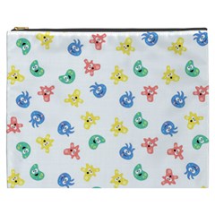 Cute Cartoon Germs Viruses Microbes Cosmetic Bag (xxxl) by SpinnyChairDesigns