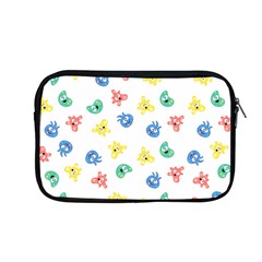 Cute Cartoon Germs Viruses Microbes Apple Macbook Pro 13  Zipper Case by SpinnyChairDesigns