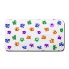 Cartoon Corona Virus Covid 19 Medium Bar Mats by SpinnyChairDesigns