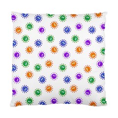 Cartoon Corona Virus Covid 19 Standard Cushion Case (one Side) by SpinnyChairDesigns