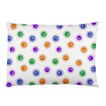 Cartoon Corona Virus Covid 19 Pillow Case (Two Sides) Back