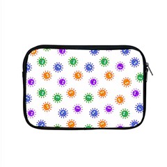 Cartoon Corona Virus Covid 19 Apple Macbook Pro 15  Zipper Case by SpinnyChairDesigns